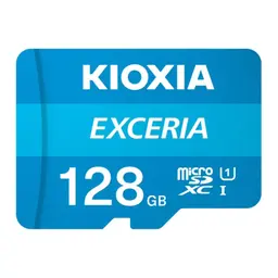 Thẻ nhớ Kioxia 128GB microSD Exceria C10 U1 with adapter