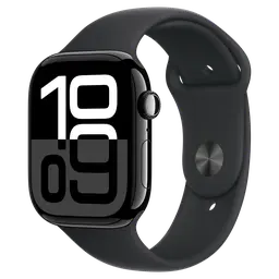 Đồng hồ Apple Watch Series 10 GPS 46mm Viền Nhôm Đen Bóng Dây Cao Su S/M Demo 3N496PA/A