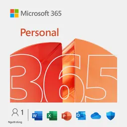 Key-online Microsoft® 365 Personal (01 năm; 01 tài khoản; 05 thiết bị)