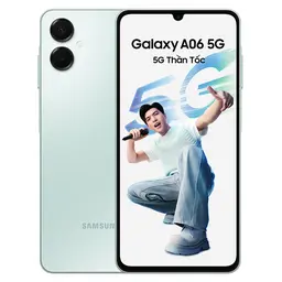 Điện thoại Samsung Galaxy A06 5G 4GB 128GB Xanh Nhạt SM-A066