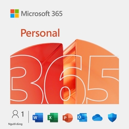 Key-online Microsoft® 365 Personal (01 năm; 01 tài khoản; 05 thiết bị)