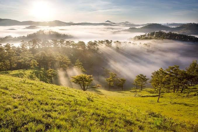 Thời tiết mát mẻ, thích hợp nghỉ dưỡng