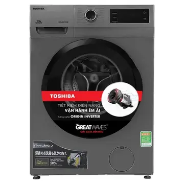 Máy Giặt cửa trước Toshiba Inverter 8.5 Kg TW-BK95S3V (SK)