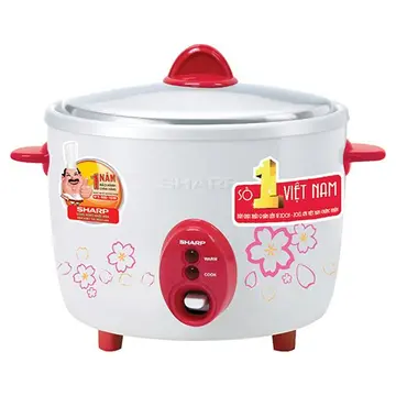 Nồi cơm điện nắp rời Sharp 1.8 lít KSH-D19V