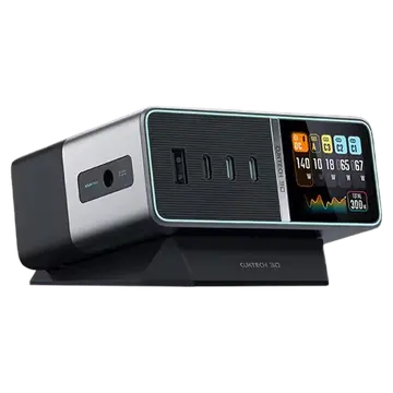 Trạm sạc để bàn 5 cổng 300W (1 cổng nguồn DC + 3 USB-C + 1 USB-A) TA3005U
