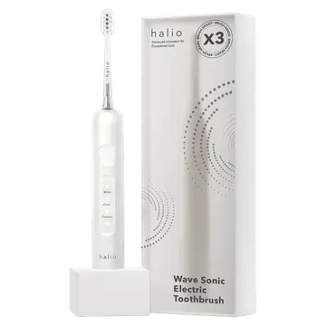 Bàn chải điện Halio Wave Sonic Cloud White