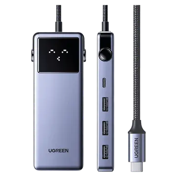 Cáp Hub chuyển đổi USB-C 7 in 1 Robogan CM888 Ugreen