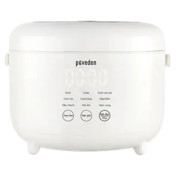 Nồi cơm điện tử Paveden 1.2 lít PR-1255SW