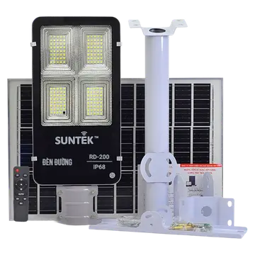 Đèn đường năng lượng mặt trời Suntek RD-200 16W