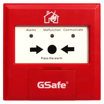 Nút nhấn báo cháy không dây Gsafe GB112A