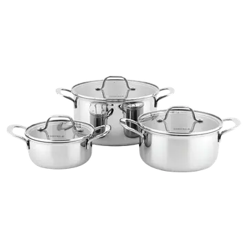 Bộ 3 nồi inox 3 đáy Hafele HS-CW3WX (535.44.159)
