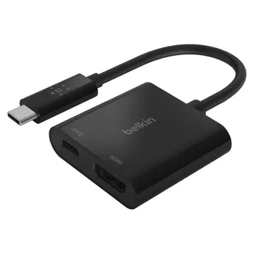 Cáp chuyển đổi Type C to HDMI Belkin PD 60W