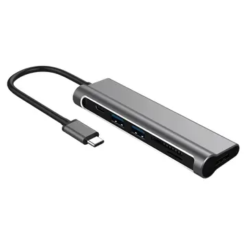Cáp Hub Type C 6 in 1 JCPal