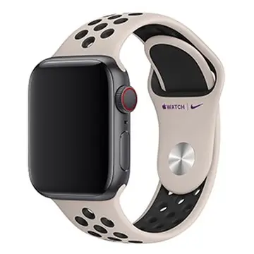 Dây đeo Apple Watch 40mm Desert Sand/Black Nike Sport Band S/M & M/L