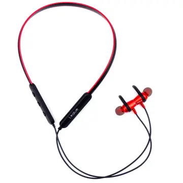 Tai nghe bluetooth nhét tai i.value BT008 Đỏ đen