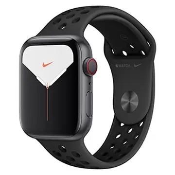 Apple Watch Nike Series 5 GPS + Cellular, 44mm viền nhôm bạc dây cao su Platinum/Black