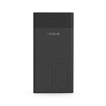 Pin sạc dự phòng Li-polymer 10000mAh ivalue E10 Đen