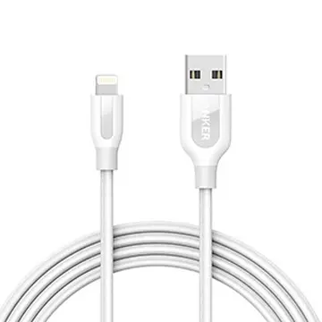 Cáp Lightning 1.8m Anker PowerLine+ Trắng