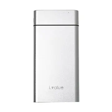Pin sạc dự phòng cổng Micro& typeC Li- polymer 10000mAh ivalue MTP100007 Bạc