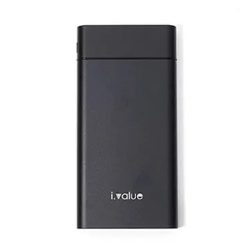 Pin sạc dự phòng cổng Micro & Lightning Li- polymer 10000mAh ivalue MTP100007 Đen