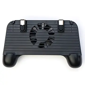 Tay cầm chơi game kèm quạt mini i.value MT-G001 Đen