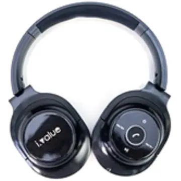 Tai nghe bluetooth choàng đầu có mic i.value BT-228 Đen