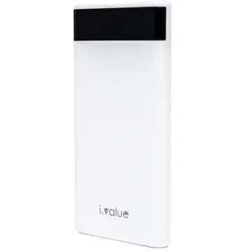 Pin sạc dự phòng polymer 8000mAh ivalue MT-P80-002 Trắng & Đen