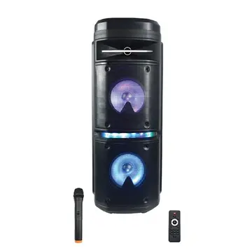 Combo Loa Bluetooth Karaoke kèm Mic không dây ivalue FG206-01