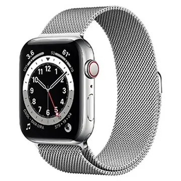 Apple Watch Series 6 GPS + Cellular 44mm viền thép dây thép