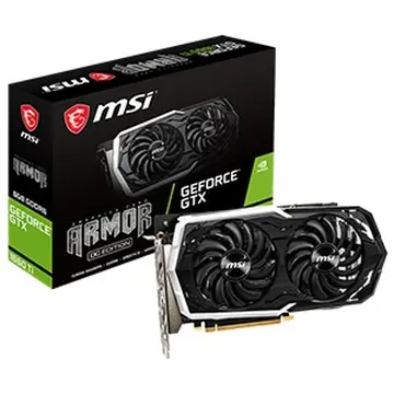 Card Đồ Hoạ MSI GeForce GTX 1660 Ti ARMOR 6G OC