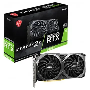 Card đồ hoạ MSI RTX 3060 Ti VENTUS 2X 8G OCV1 LHR