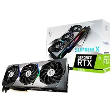 Card đồ hoạ MSI RTX 3080 Ti SUPRIM X 12G