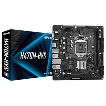 Mainboard Asus H470M-HVS ( LGA 1200 - m-ATX Form Factor - DDR4 )