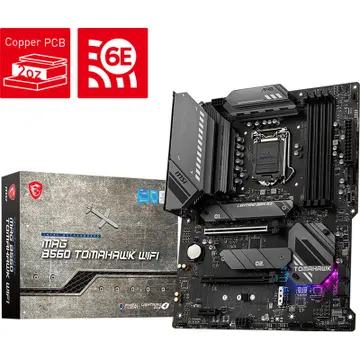 Mainboard MSI MAG B560 TOMAHAWK WIFI (LGA 1200 - Mirco-ATX From Factor - DDR4)