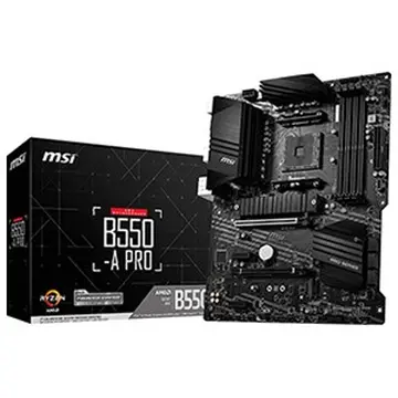Mainboard MSI B550 A Pro ( AMD AM4 - ATX Form Factor - DDR4 )