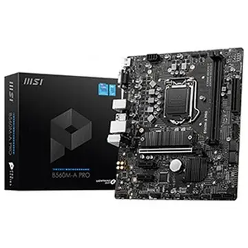 Mainboard MSI B560M-A PRO ( LGA 1200 - m-ATX Form Factor - DDR4 )