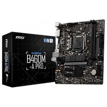 Mainboard MSI B460M A-PRO ( LGA 1200 - m-ATX Form Factor - DDR4 )