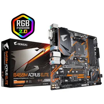 Mainboard Gigabyte GA-B450M AORUS ELITE (AMD AM4 - uATX  DDR8)