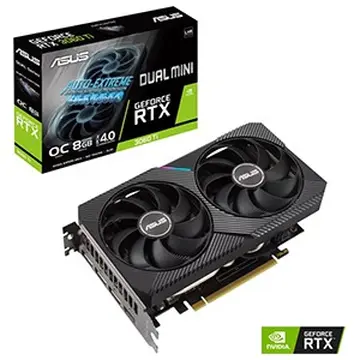 Card đồ hoạ Asus DUAL RTX 3060 Ti O8G MINI V2