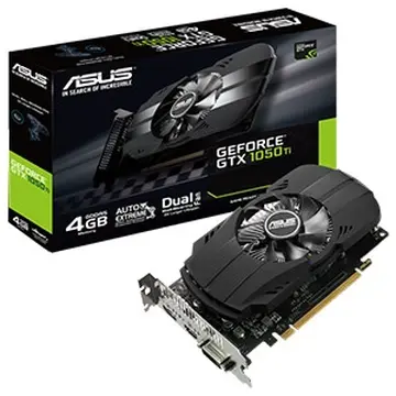 Card đồ hoạ Asus PH  GTX 1050 Ti 4G