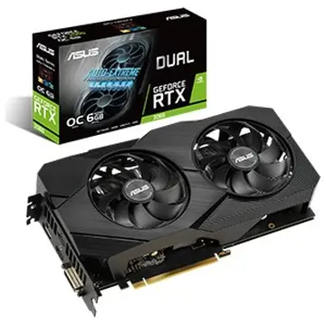 Card đồ hoạ Asus DUAL RTX 2060 O6G EVO