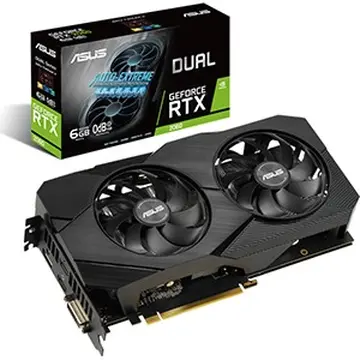 Card đồ hoạ Asus DUAL RTX 2060 6G EVO