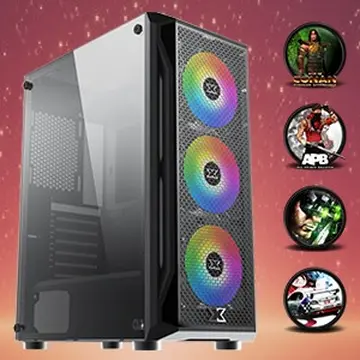 PC Gaming E-POWER 008 Intel Core i3-10100F/8 GB/240 GB/GeForce GTX 1650/500 W