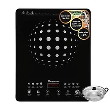 Bếp điện từ đơn cảm ứng Kangaroo KG18IH1 1800W (Kèm nồi)