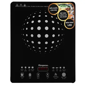 Bếp điện từ đơn cảm ứng Kangaroo KG18IH1 1800W (Kèm nồi)