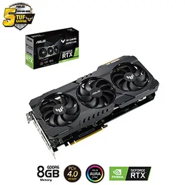 Card đồ họa Asus TUF-RTX3060TI-O8G-V2-GAMING