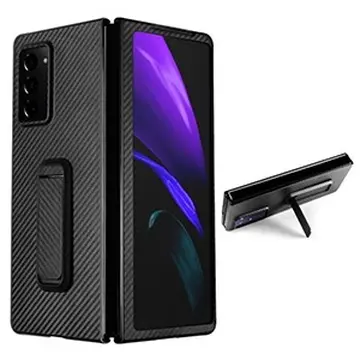 Ốp lưng carbon kèm kính cường lực Samsung Fold 3
