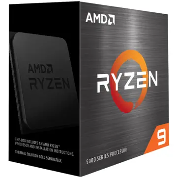 CPU AMD Ryzen 9 5950X (AMD AM4/16 Core-32 Thread/3.4 GHz-4.9 GHz/72 MB/105 W)