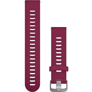 Dây thay thế, Garmin Quick Release 20mm, Đỏ hồng, Silicone