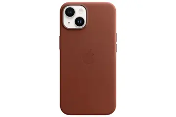 Ốp lưng iPhone 14 Apple Leather Case with MagSafe